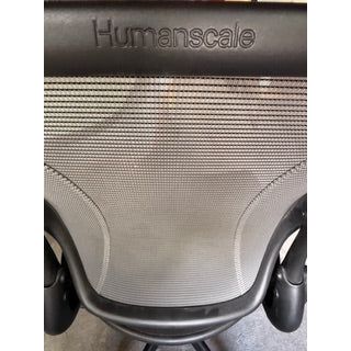 Humanscale Liberty - Chair - Adjustable Arms - Black Base - Black Mesh - thegoodchairs