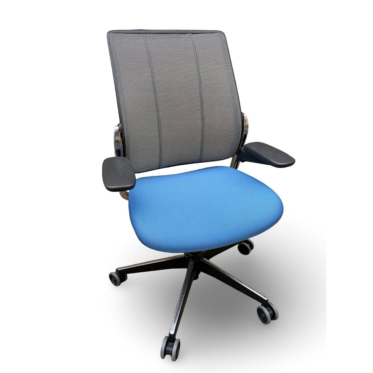 Humanscale Smart Task Chair, Blue - thegoodchairs
