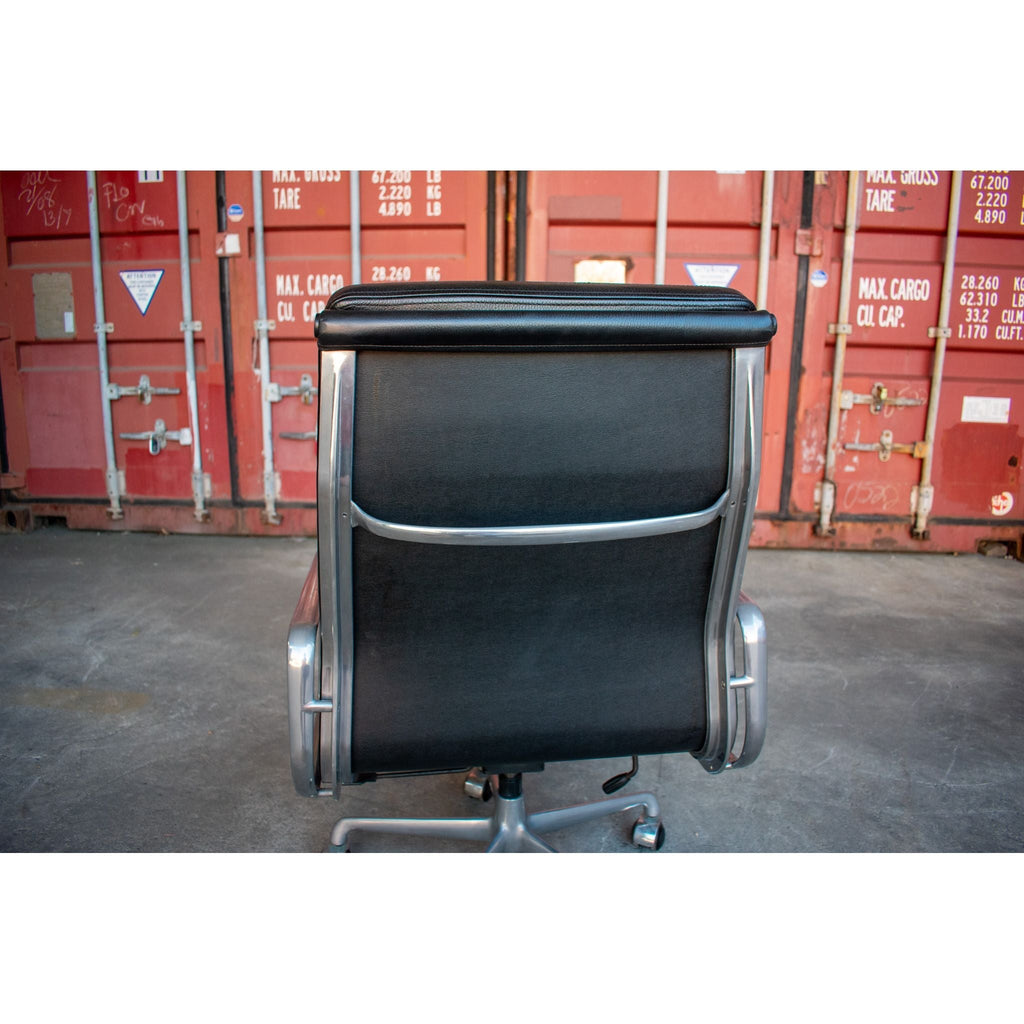 ICF Eames Soft Pad High-Back Office Chair, Black - thegoodchairs