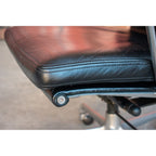 ICF Eames Soft Pad High-Back Office Chair, Black - thegoodchairs