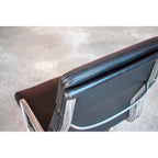 ICF Eames Soft Pad High-Back Office Chair, Black - thegoodchairs