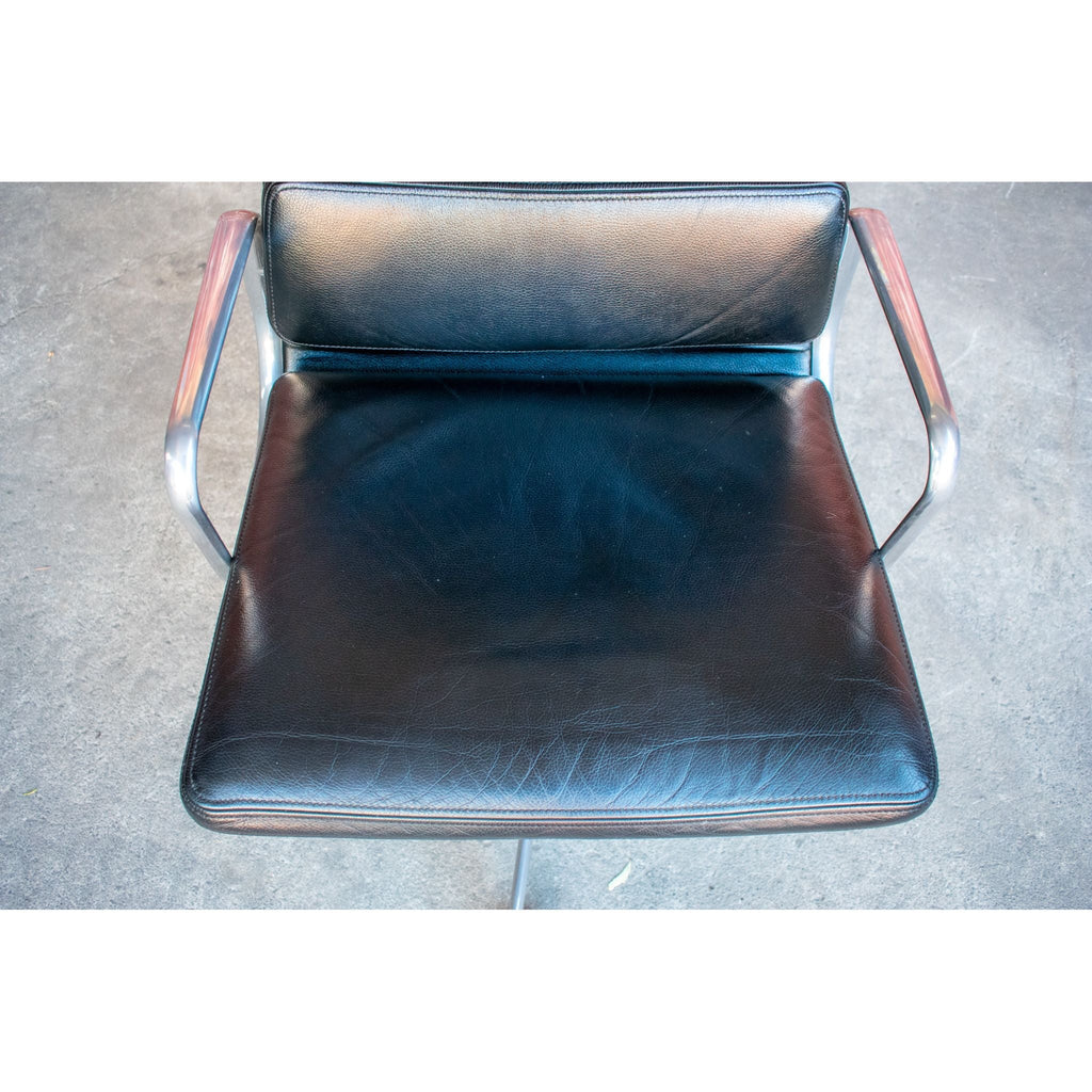 ICF Eames Soft Pad High-Back Office Chair, Black - thegoodchairs