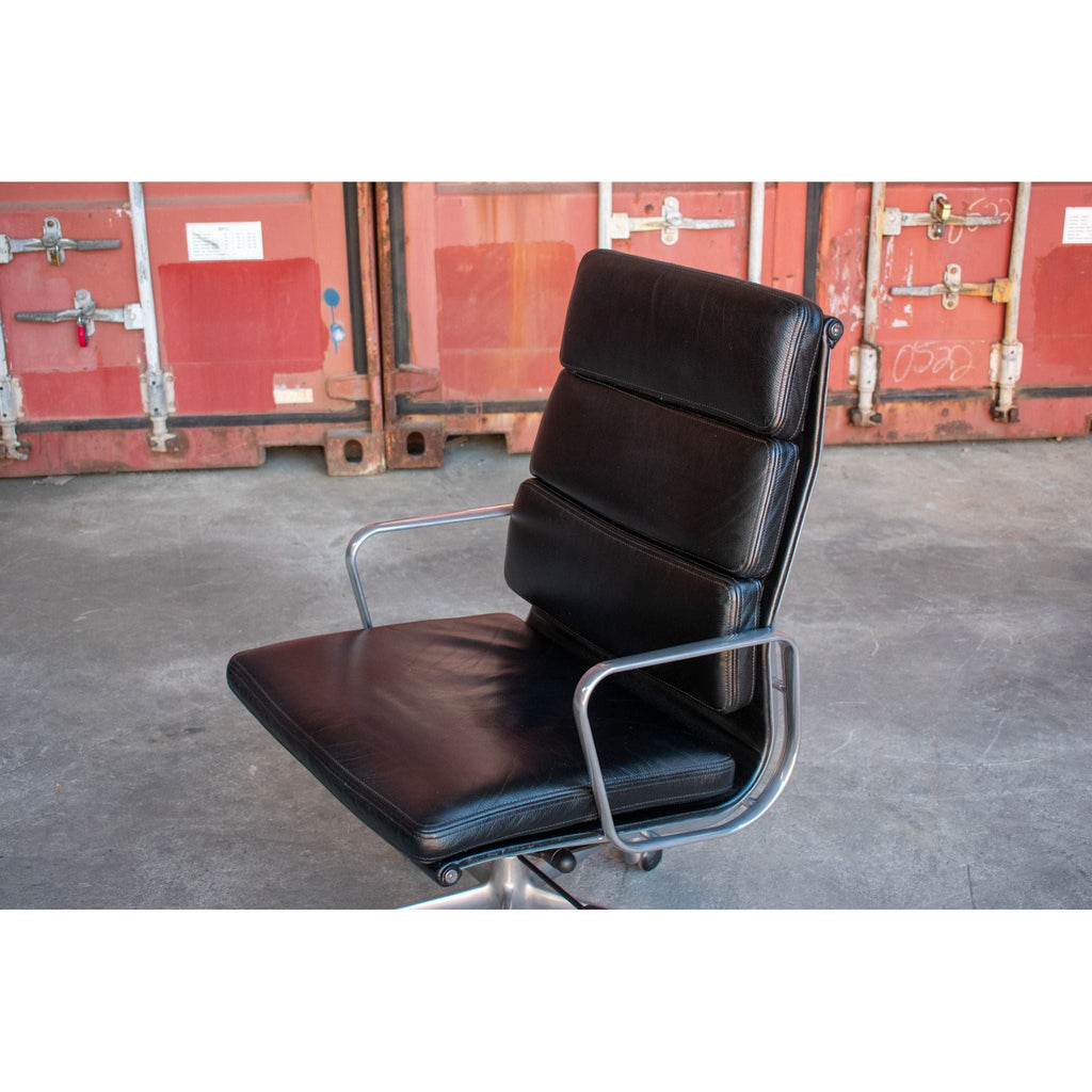 ICF Eames Soft Pad High-Back Office Chair, Black - thegoodchairs