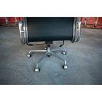 ICF Eames Soft Pad High-Back Office Chair, Black - thegoodchairs