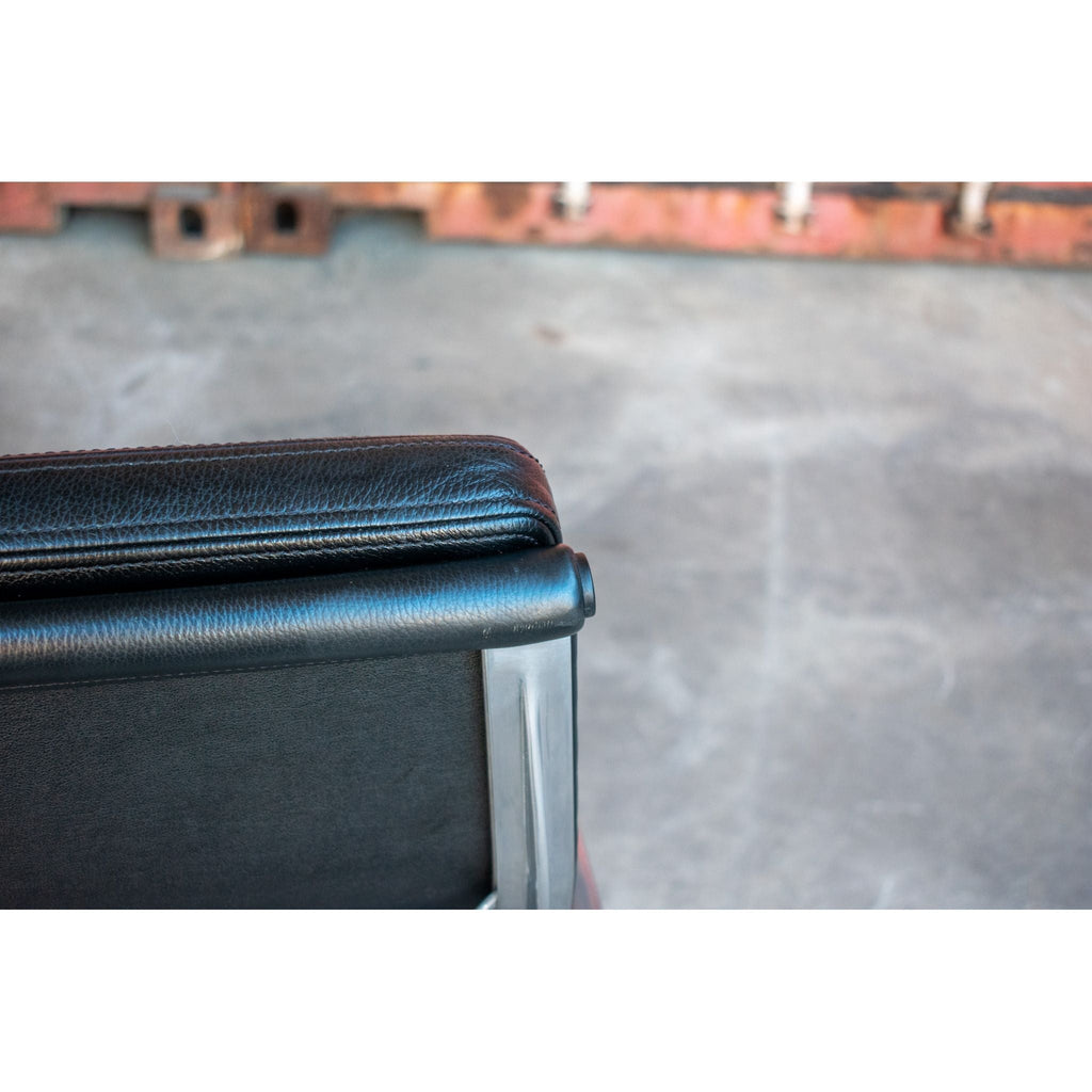 ICF Eames Soft Pad High-Back Office Chair, Black - thegoodchairs