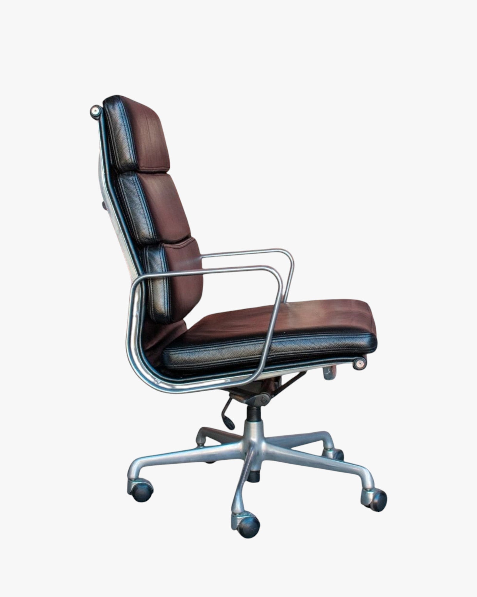 ICF Eames Soft Pad High-Back Office Chair, Black - thegoodchairs