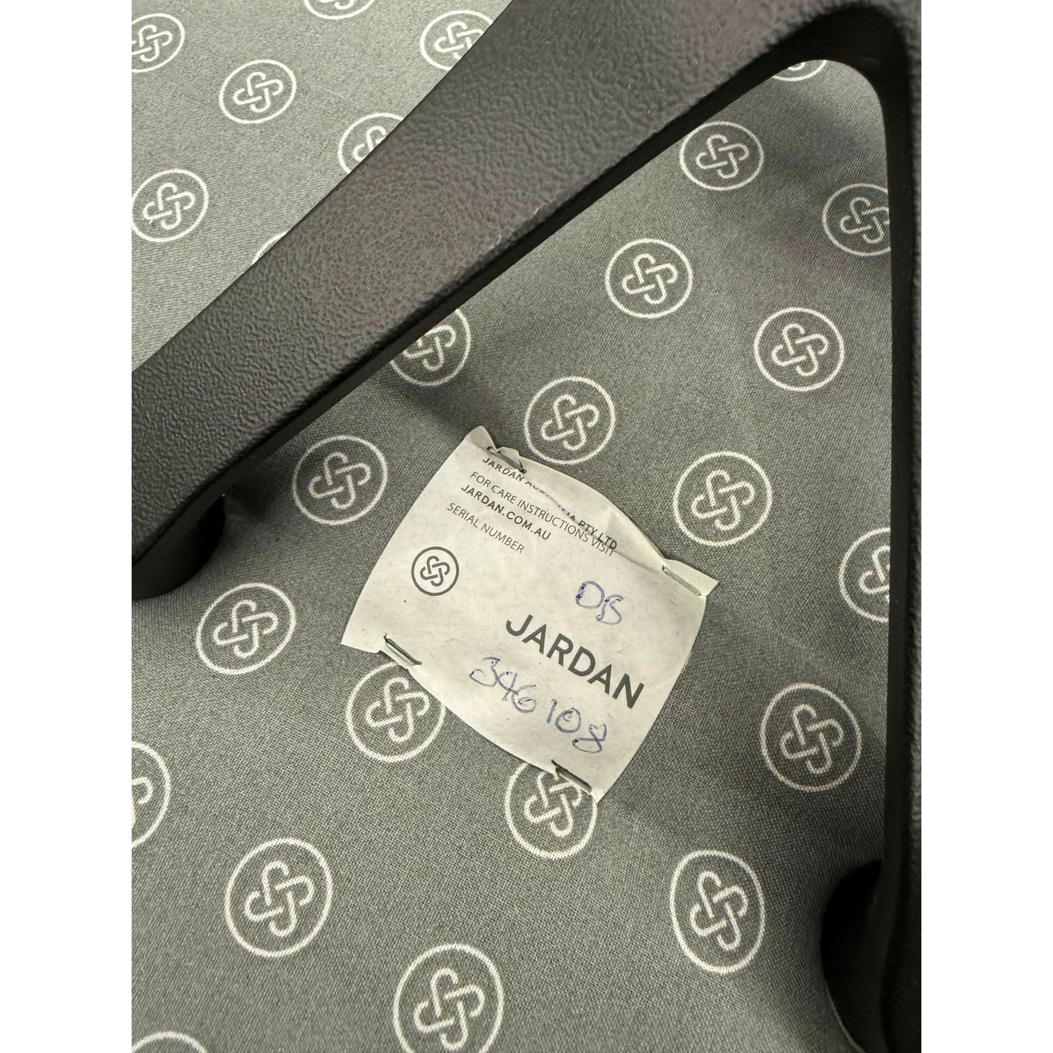 Jardan Mina Studio Chair, Blue Fabric, Black Metal Base - thegoodchairs