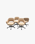 Knoll Saarinen Executive - Set of Swivel Armchair - thegoodchairs