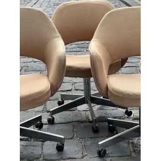 Knoll Saarinen Executive - Set of Swivel Armchair - thegoodchairs