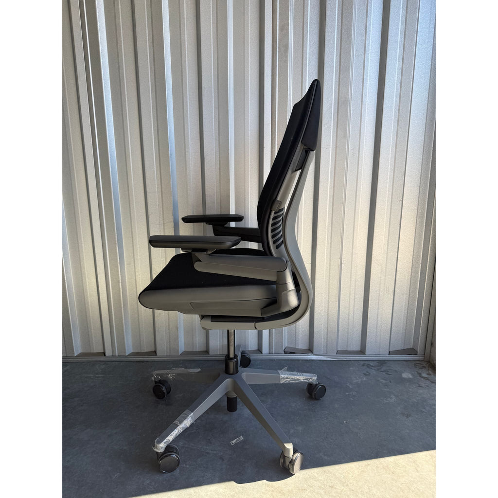 Steelcase Gesture Ergonomic Task Chair, Black, Fully Adjustable Arms