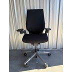 Steelcase Gesture Ergonomic Task Chair, Black, Fully Adjustable Arms
