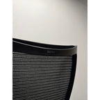 Okamura Baron Mesh Office Chair, Black, No Arms - thegoodchairs