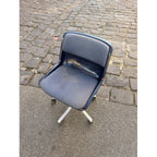 Osvaldo Borsani for Tecno Modus Chair – Dark Blue - thegoodchairs