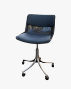 Osvaldo Borsani for Tecno Modus Chair – Mid Blue - thegoodchairs