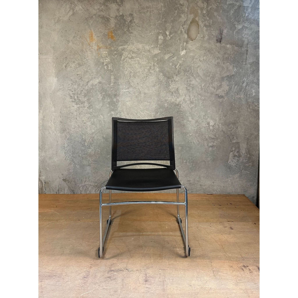 Rapidline PMV BK Stackable Chair - thegoodchairs
