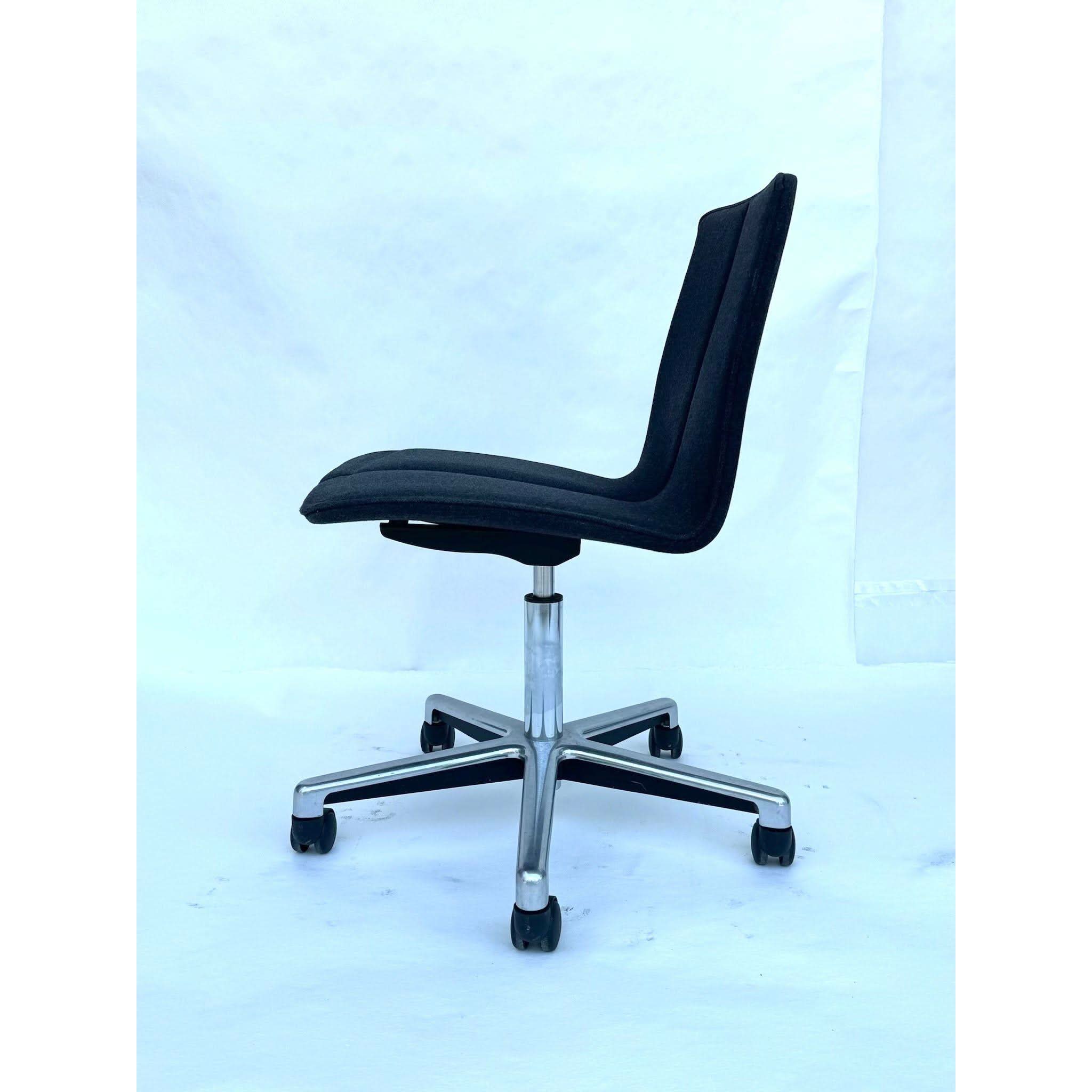 Schamburg + Alvisse Grey Miles Office Chair - thegoodchairs