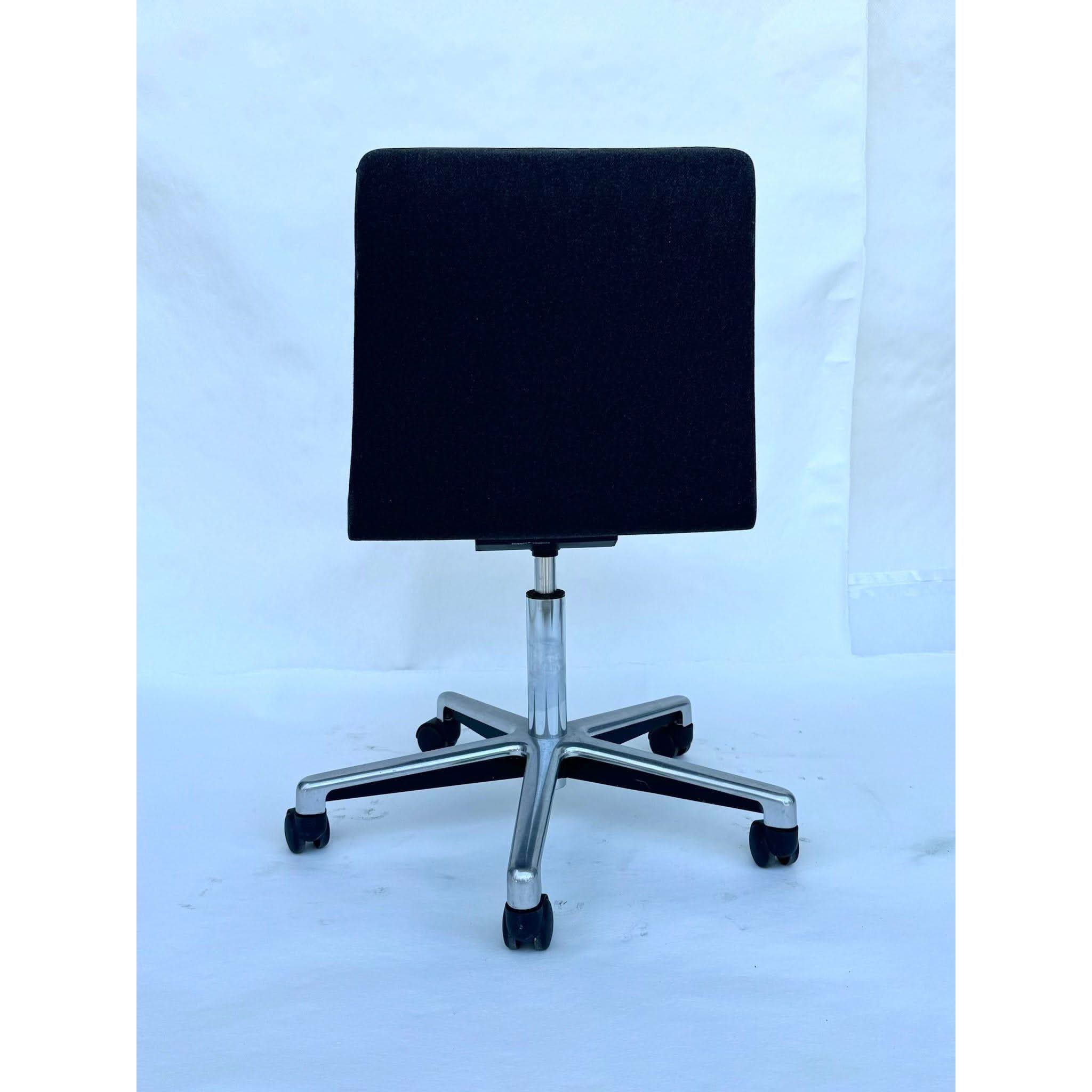 Schamburg + Alvisse Grey Miles Office Chair - thegoodchairs