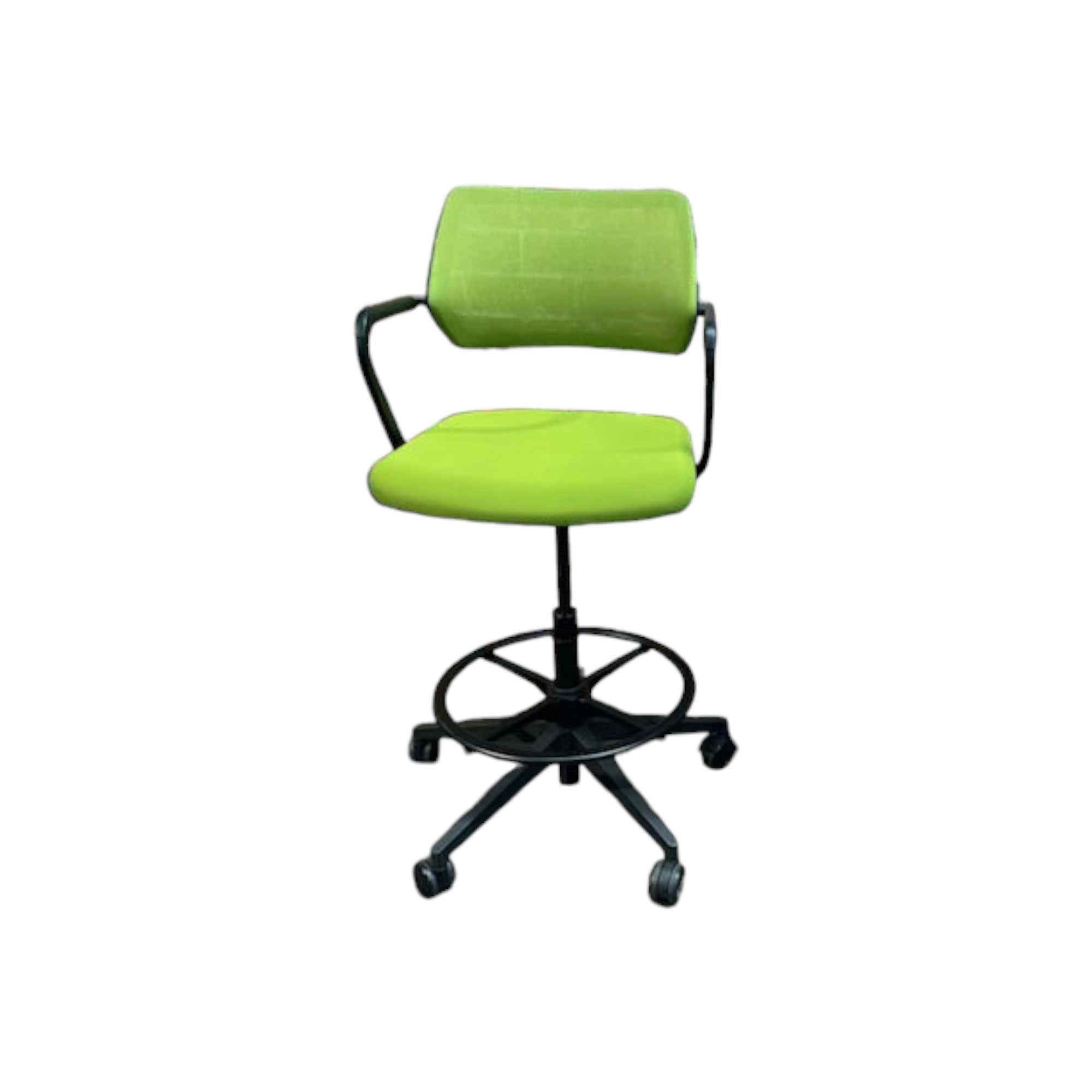 Steelcase Cobi - Drafting Stool with Foot Ring - thegoodchairs
