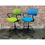 Steelcase Cobi - Drafting Stool with Foot Ring - thegoodchairs