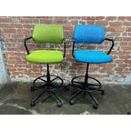 Steelcase Cobi - Drafting Stool with Foot Ring - thegoodchairs