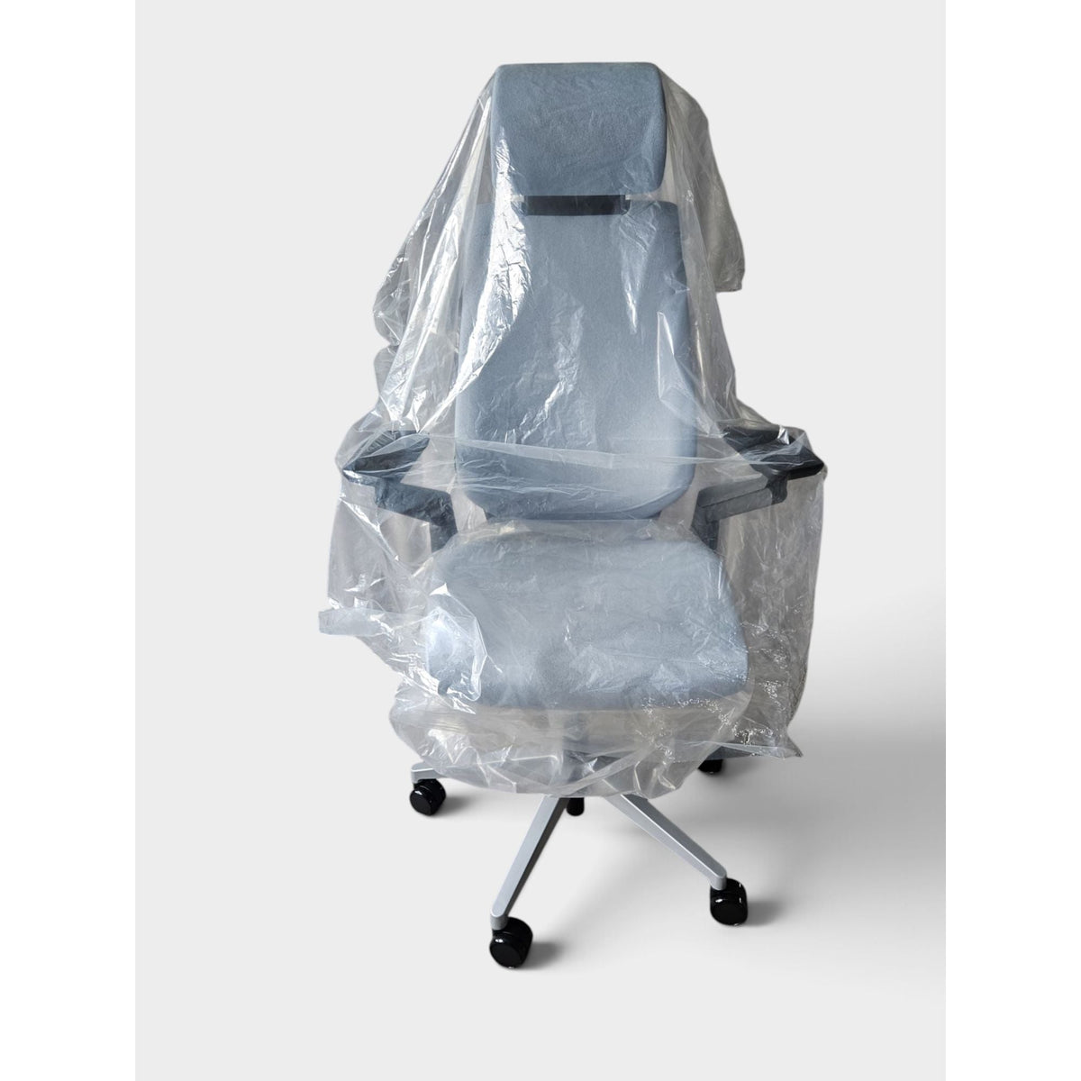 Steelcase Gesture Ergonomic Task Chair with Headrest, Blue - thegoodchairs