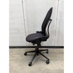 Steelcase Leap V2 Ergonomic Office Chair, Black, Armless - thegoodchairs