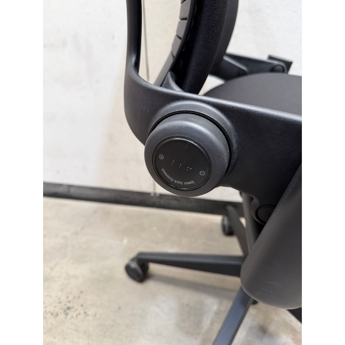 Steelcase Leap V2 Ergonomic Office Chair, Black, Armless - thegoodchairs