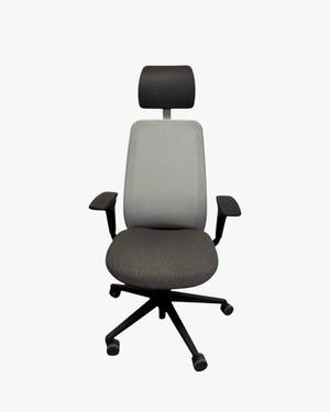 Steelcase Personality Plus Task Chair With Arms & Headrest, Ex Showroom Stock