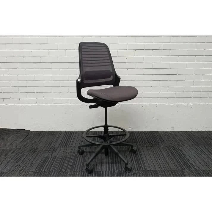 Steelcase Series 1 - Drafting Stool - thegoodchairs