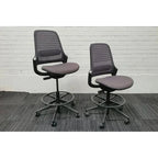 Steelcase Series 1 - Drafting Stool - thegoodchairs
