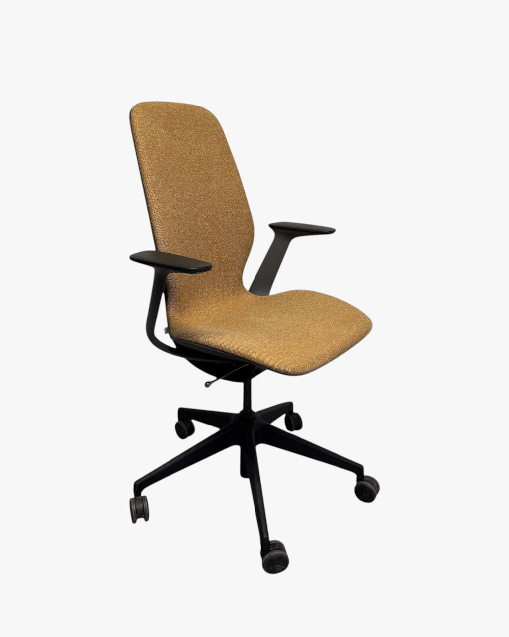 Steelcase Silq - Ergonomic Office Chair - Yellow Fabric - thegoodchairs