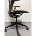 Steelcase Silq - Ergonomic Office Chair - Yellow Fabric - thegoodchairs