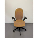 Steelcase Silq - Ergonomic Office Chair - Yellow Fabric - thegoodchairs