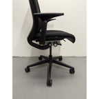 Steelcase Think - Boardroom / Meeting Chair - Fixed Arms | Black - thegoodchairs