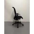 Steelcase Think - Boardroom / Meeting Chair - Fixed Arms | Black - thegoodchairs