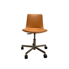 Tan Swivel Task Chair - thegoodchairs