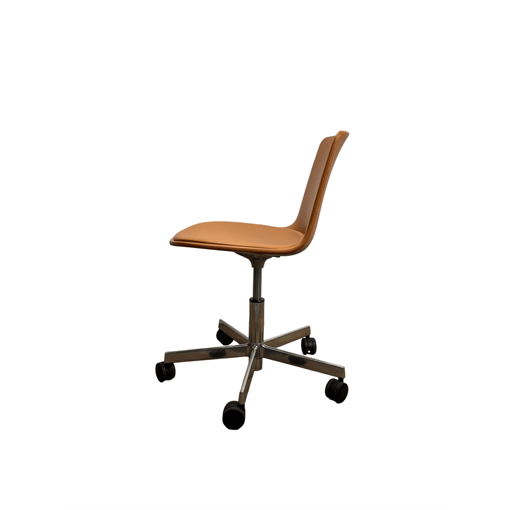 Tan Swivel Task Chair - thegoodchairs