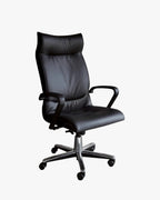 Tecno Emilio Ambasz for 'Qualis' Postmodern Office Armchair, Italy, 1991 - thegoodchairs