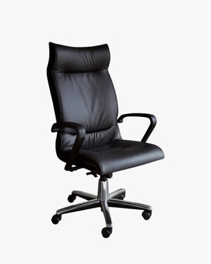 Tecno Emilio Ambasz for 'Qualis' Postmodern Office Armchair, Italy, 1991