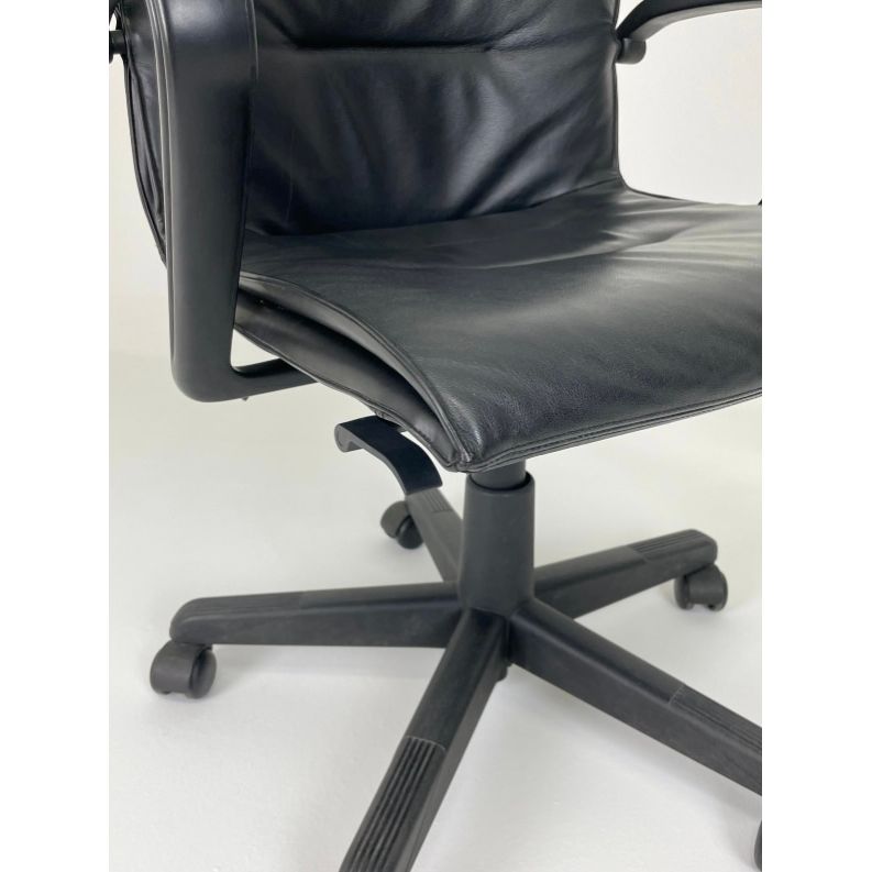 Tecno Emilio Ambasz for 'Qualis' Postmodern Office Armchair, Italy, 1991 - thegoodchairs