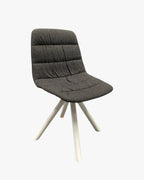 Viccarbe Marten Swivel Chair, Grey - thegoodchairs