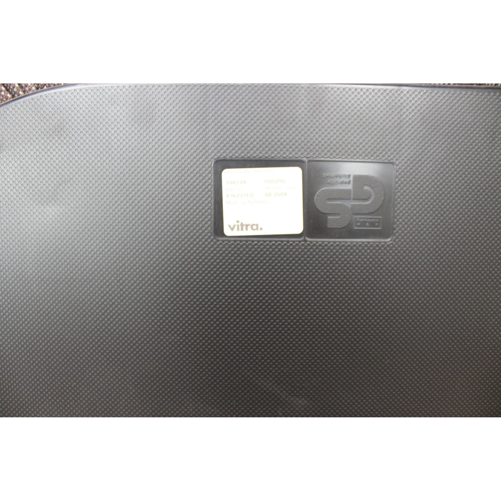 Vitra Visavis Meeting Chair, Dark Grey - thegoodchairs