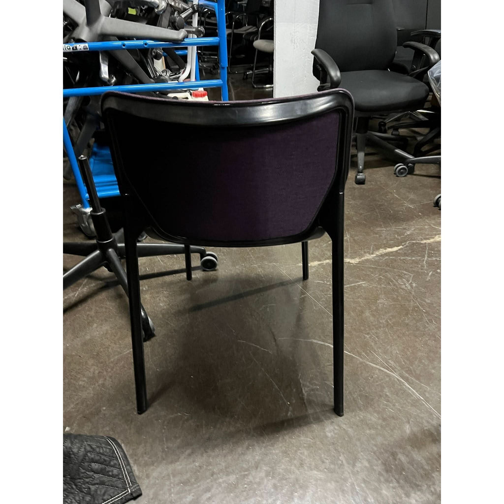 Wilkhahn Chassis Chair, Purple/Black - thegoodchairs