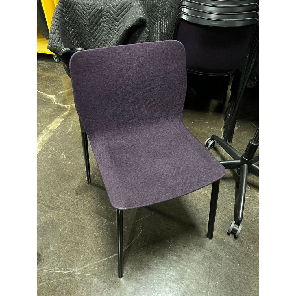 Wilkhahn Chassis Chair, Purple/Black - thegoodchairs