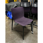 Wilkhahn Chassis Chair, Purple/Black - thegoodchairs