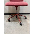 Wilkhahn Decide 296/6 Swivel Office Chair, Red - thegoodchairs