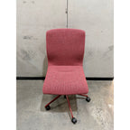 Wilkhahn Decide 296/6 Swivel Office Chair, Red - thegoodchairs
