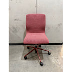 Wilkhahn Decide 296/6 Swivel Office Chair, Red - thegoodchairs