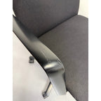 Wilkhahn FS 204/7 - Medium Back, Black Fabric - thegoodchairs