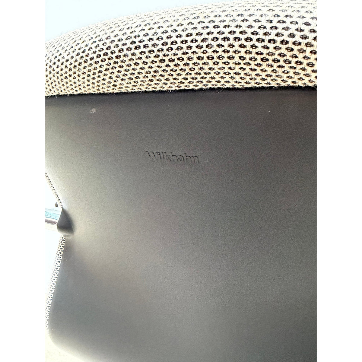 Wilkhahn FS-Line 212/5 Cantilever Chair, Kvadrat Skifer, Chrome - thegoodchairs